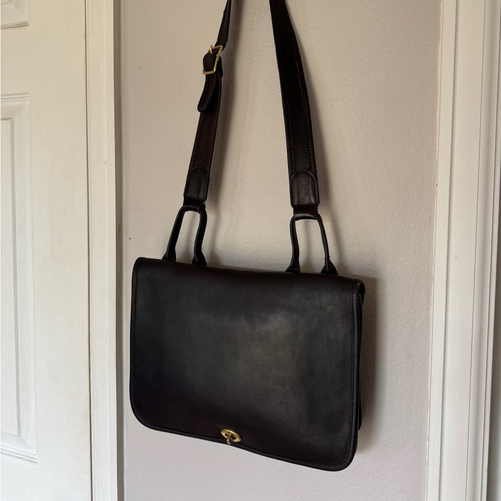 Coach Vintage Suspender Bag 9490 Mocha